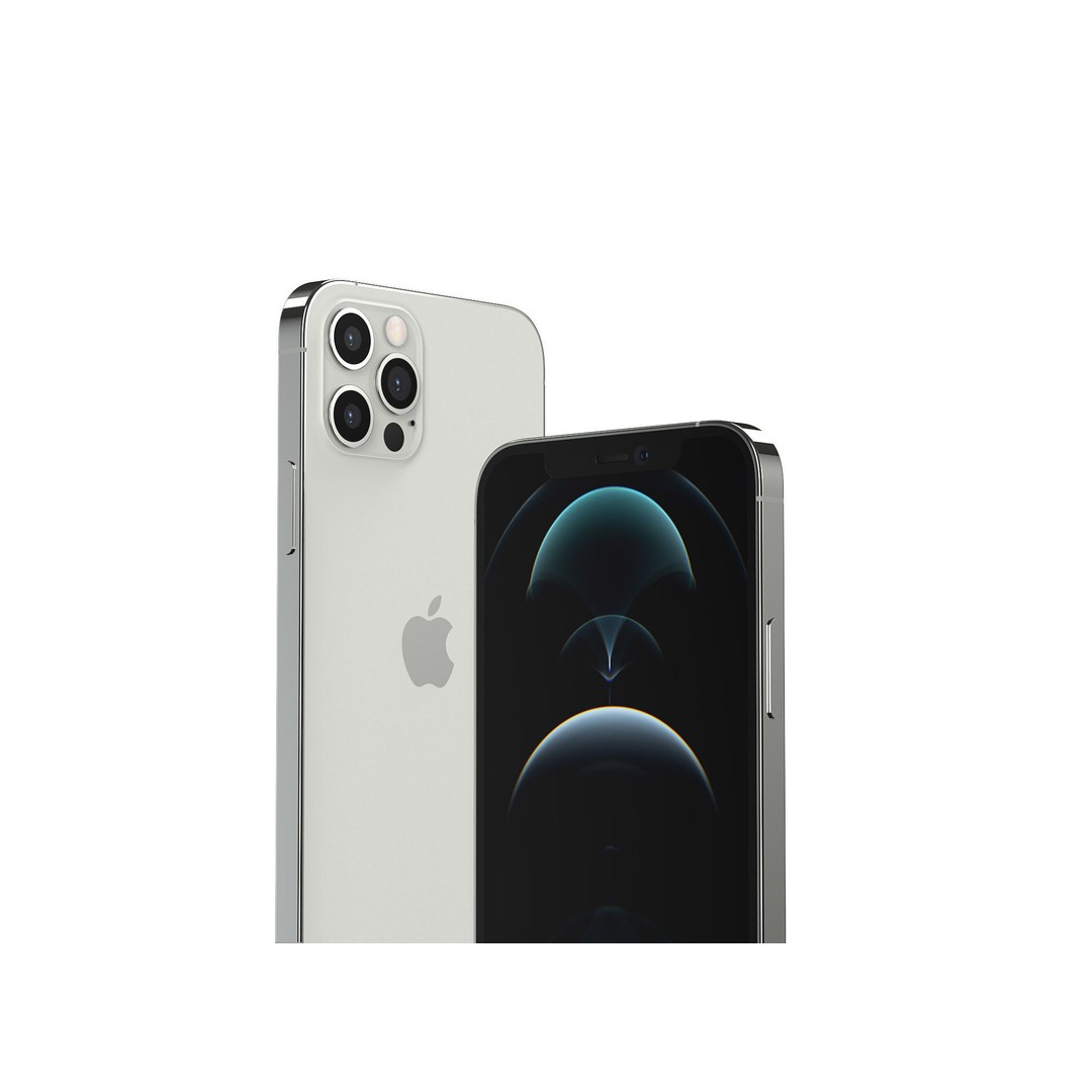 Apple iPhone 12 Pro Max 3D Model – High-Quality Mobile Phone, FBX, OBJ - View 6