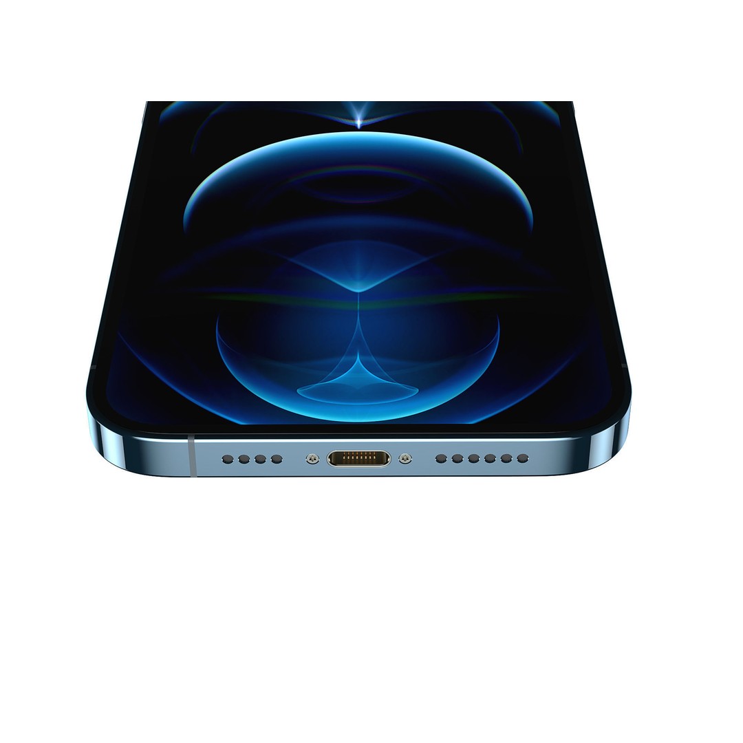 Apple iPhone 12 Pro Max 3D Model – High-Quality Mobile Phone, FBX, OBJ - View 7