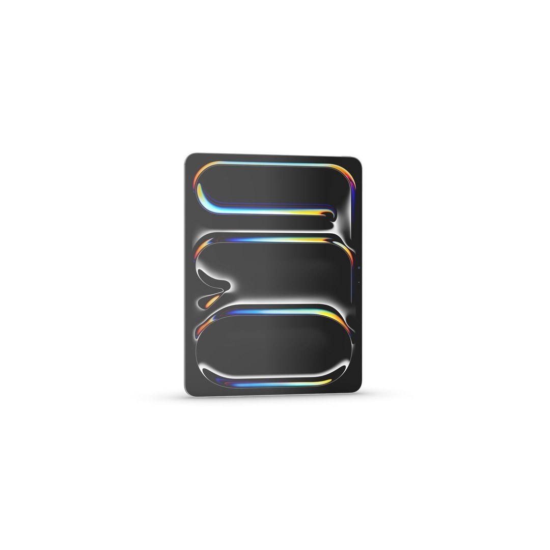 iPad Pro M4 2024 3D Model – High-Quality Game Asset, E3D, OBJ, C4D