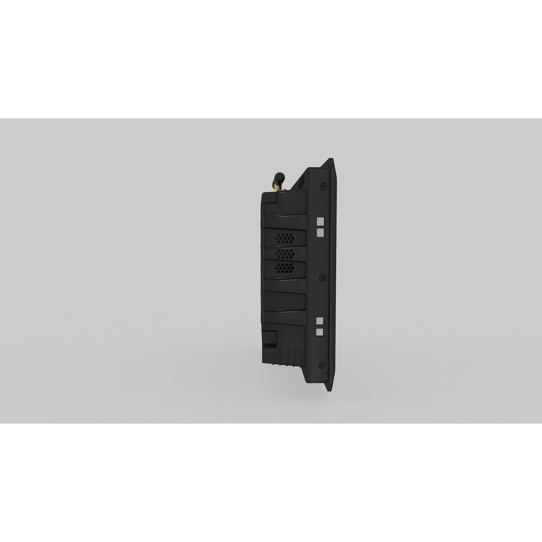 Industrial Touch Screen 3D Model – High Poly Display for Electronics - View 11