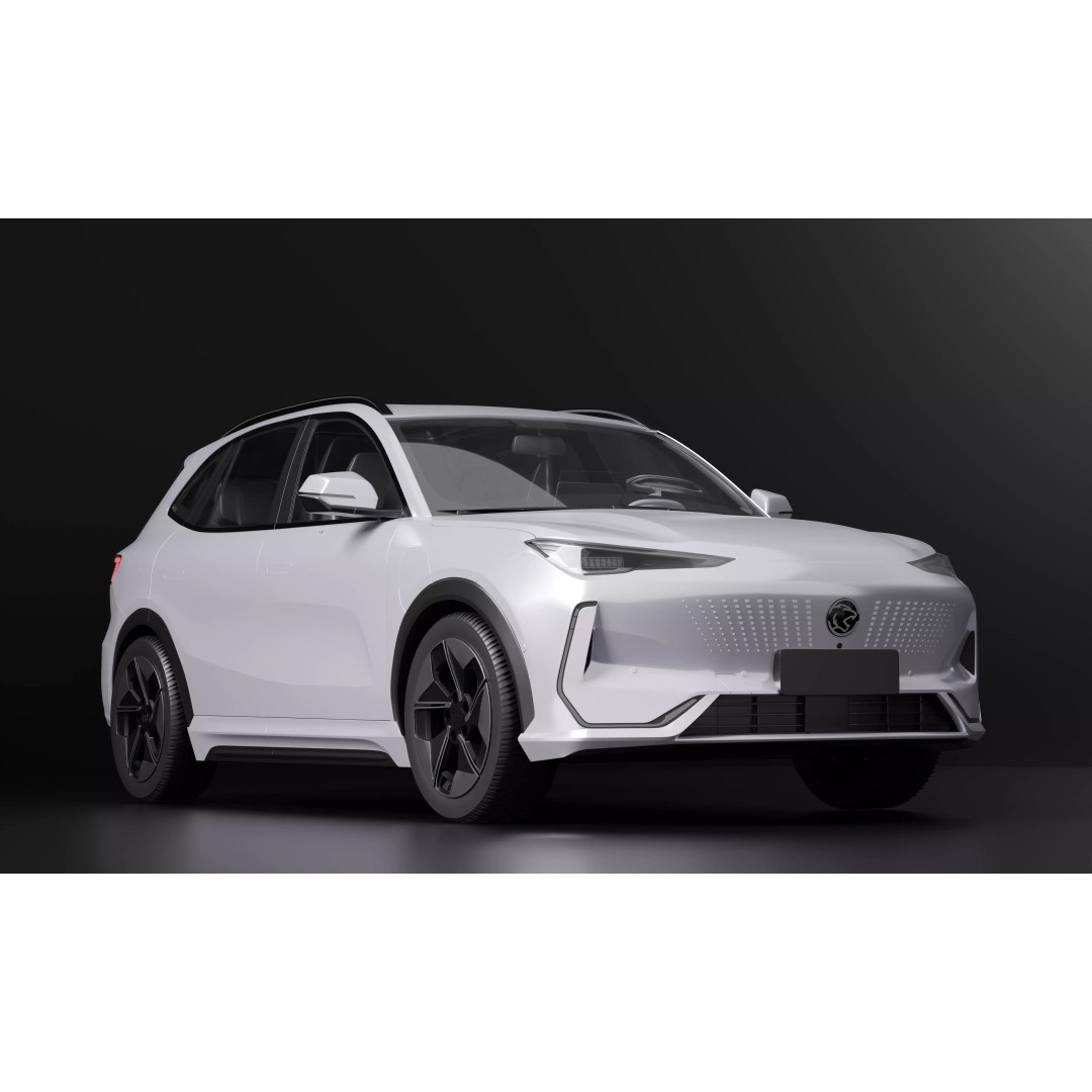 Proton eMas 7 EV 2025 3D Model – Low Poly SUV with Interior, FBX, OBJ - View 2