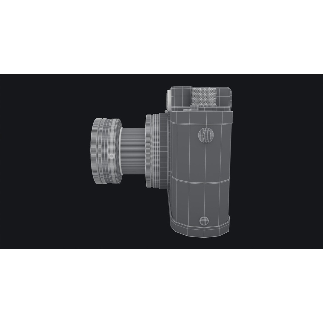 Leica III 3D Model – High Poly Vintage Camera with PBR Textures - View 23
