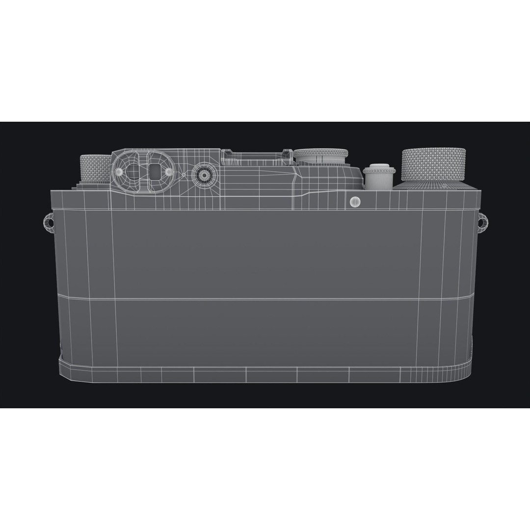 Leica III 3D Model – High Poly Vintage Camera with PBR Textures - View 24