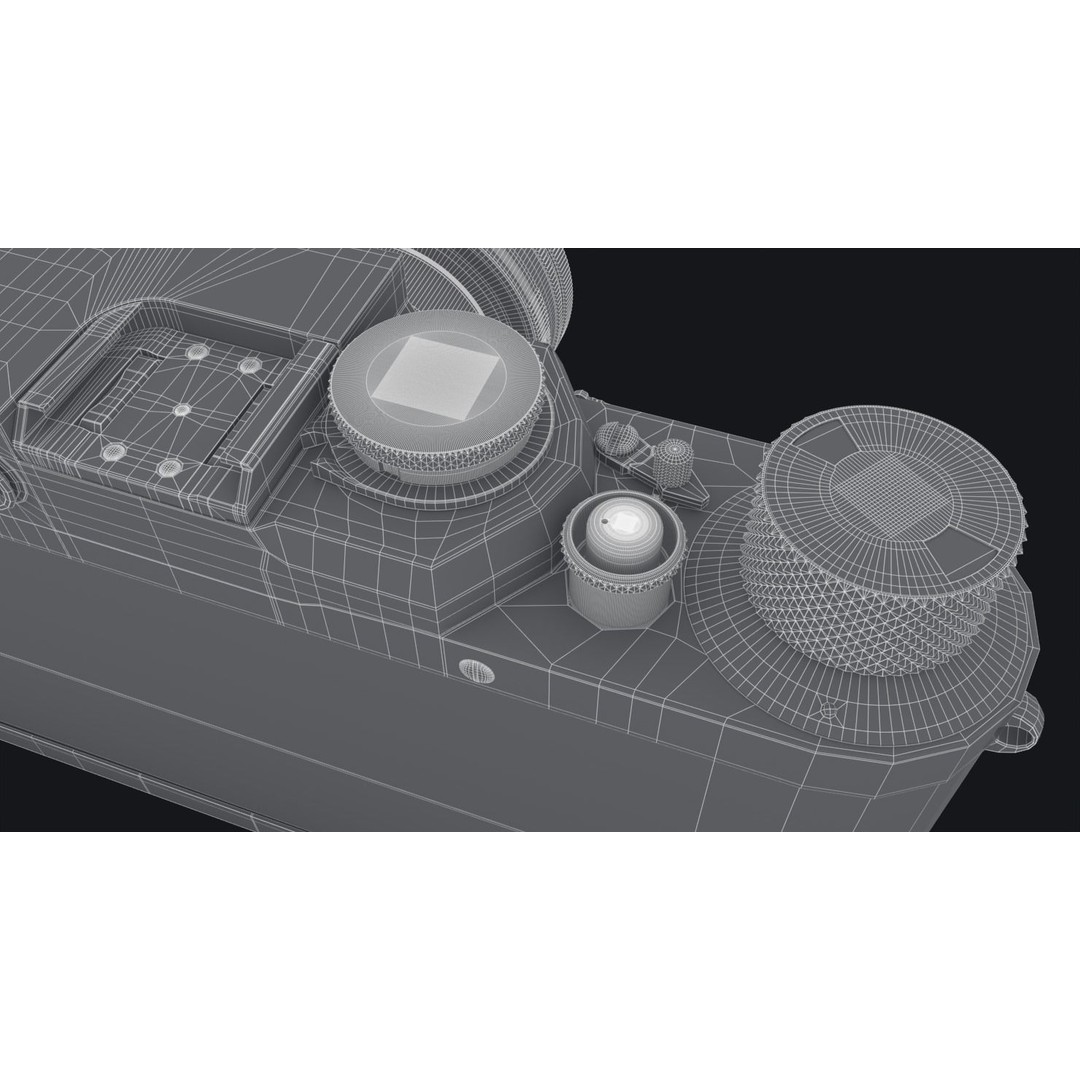 Leica III 3D Model – High Poly Vintage Camera with PBR Textures - View 34