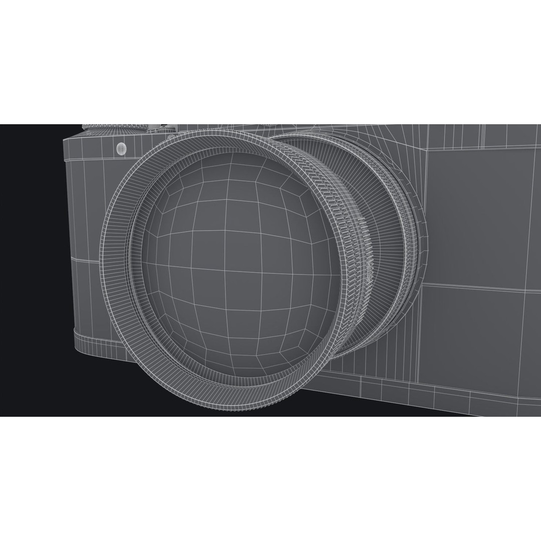 Leica III 3D Model – High Poly Vintage Camera with PBR Textures - View 35