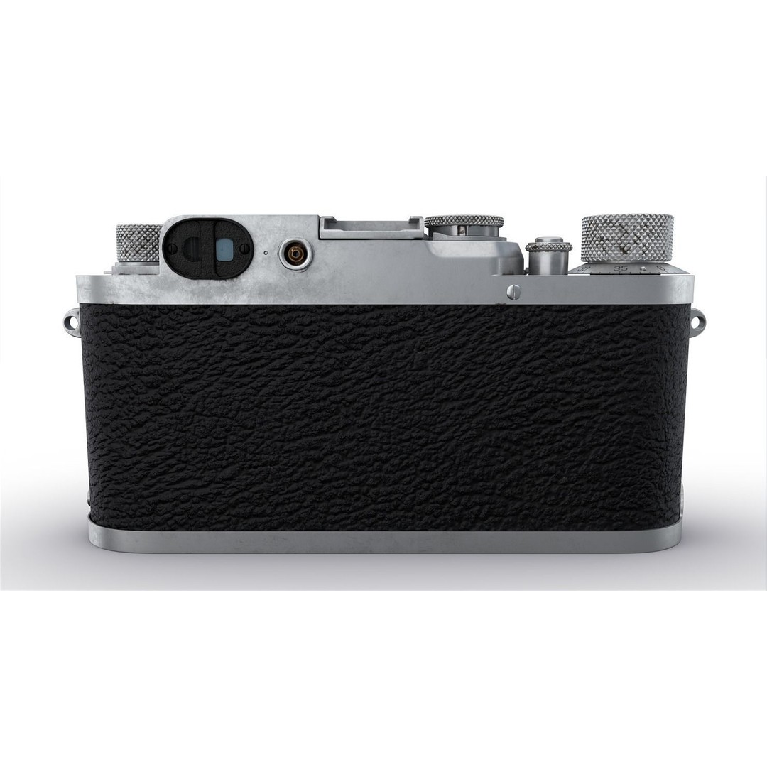 Leica III 3D Model – High Poly Vintage Camera with PBR Textures - View 7
