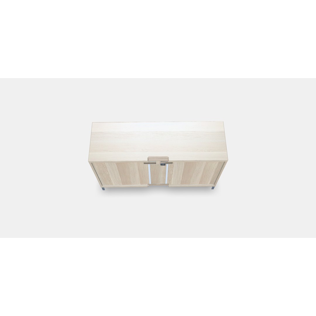 BESTA TV Bench 3D Model – Low Poly Modern Furniture, FBX - View 3
