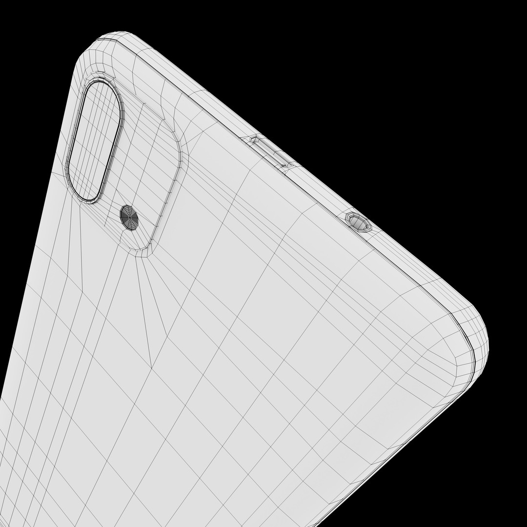 Android Smartphone 3D Model – Generic Design, Redshift Textures, FBX/OBJ - View 11