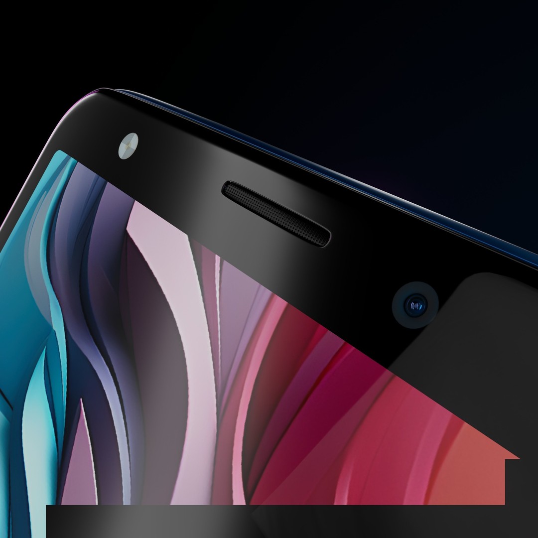 Android Smartphone 3D Model – Generic Design, Redshift Textures, FBX/OBJ - View 14