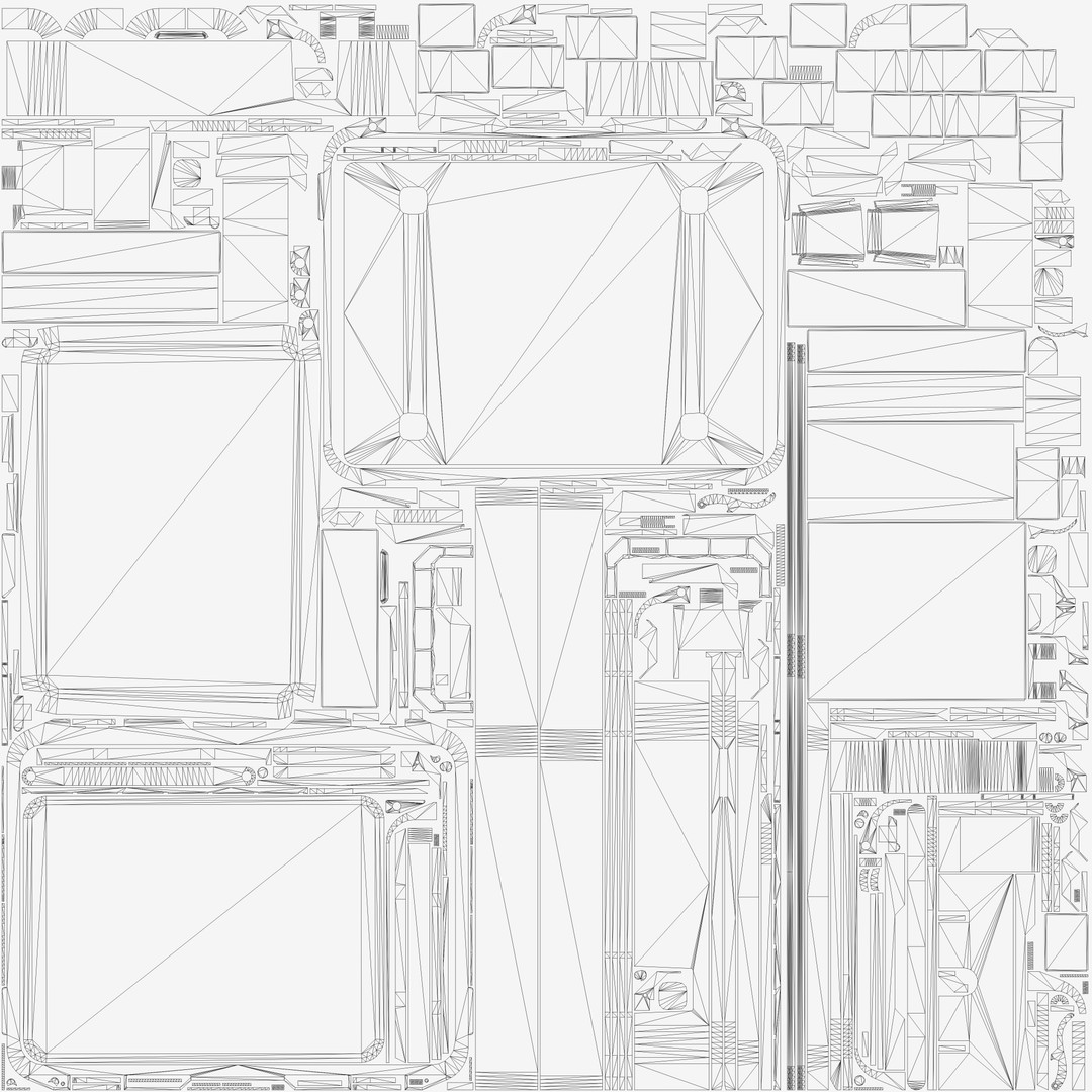Hard Case 3D Model – Low Poly Game Asset, PBR Textures, FBX