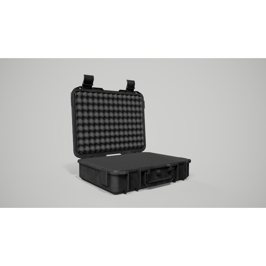 Hard Case 3D Model – Low Poly Game Asset, PBR Textures, FBX - View 10