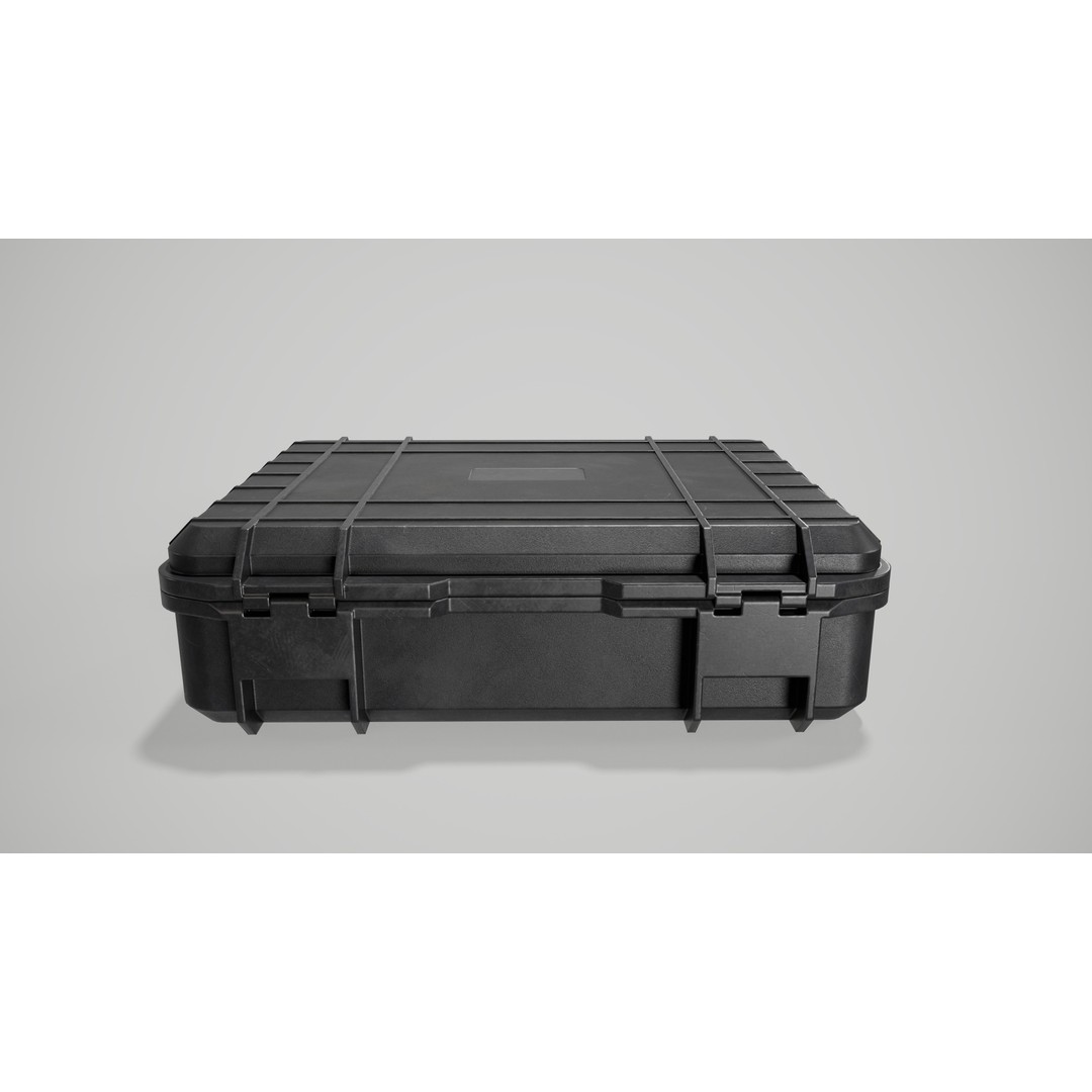 Hard Case 3D Model – Low Poly Game Asset, PBR Textures, FBX - View 5