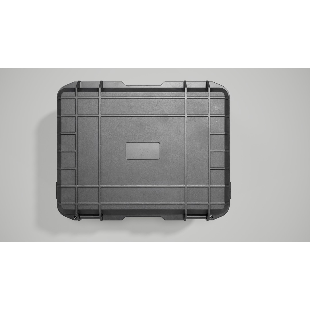 Hard Case 3D Model – Low Poly Game Asset, PBR Textures, FBX - View 6