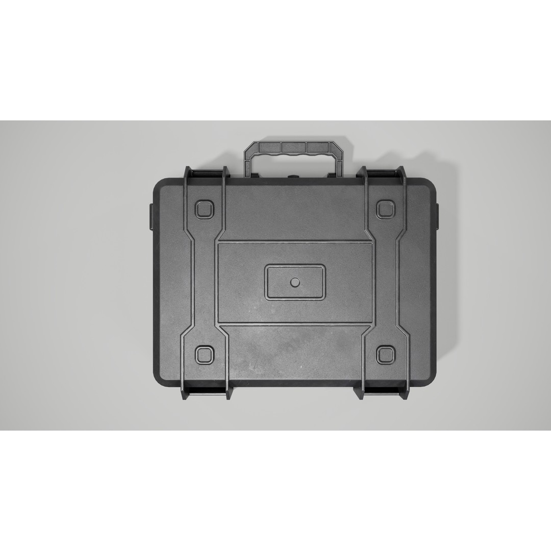 Hard Case 3D Model – Low Poly Game Asset, PBR Textures, FBX - View 7