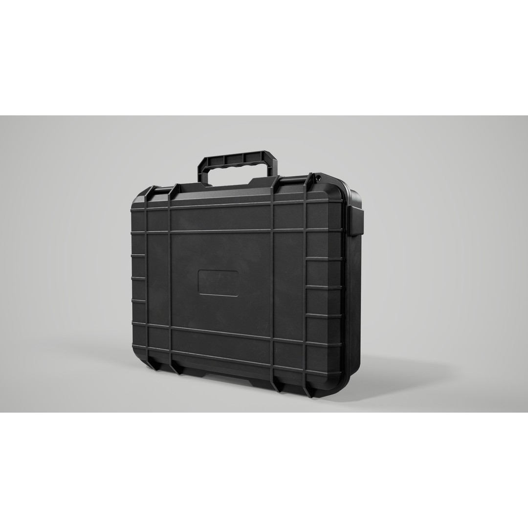 Hard Case 3D Model – Low Poly Game Asset, PBR Textures, FBX - View 8