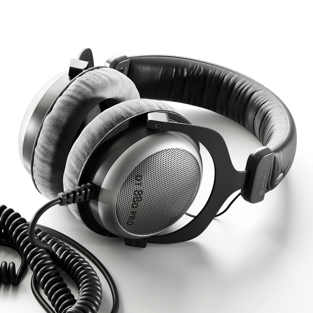 Beyerdynamic DT Series 3D Model – High Poly PBR Audio Asset, FBX - View 3