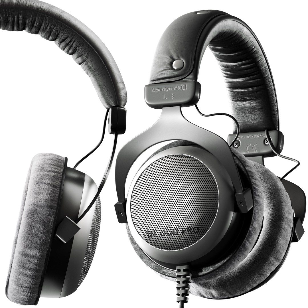 Beyerdynamic DT Series 3D Model – High Poly PBR Audio Asset, FBX - View 4