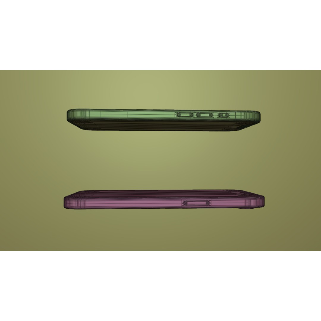 Apple iPhone 16 E White 3D Model – High-Quality PBR Textures, FBX