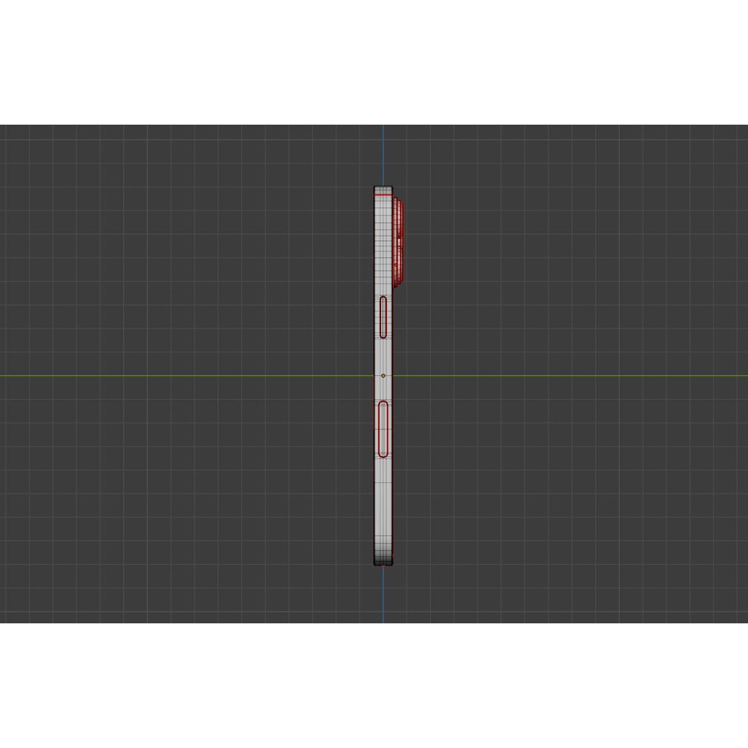 iPhone 14 Pro Max 3D Model – Low Poly Game Asset, FBX - View 12
