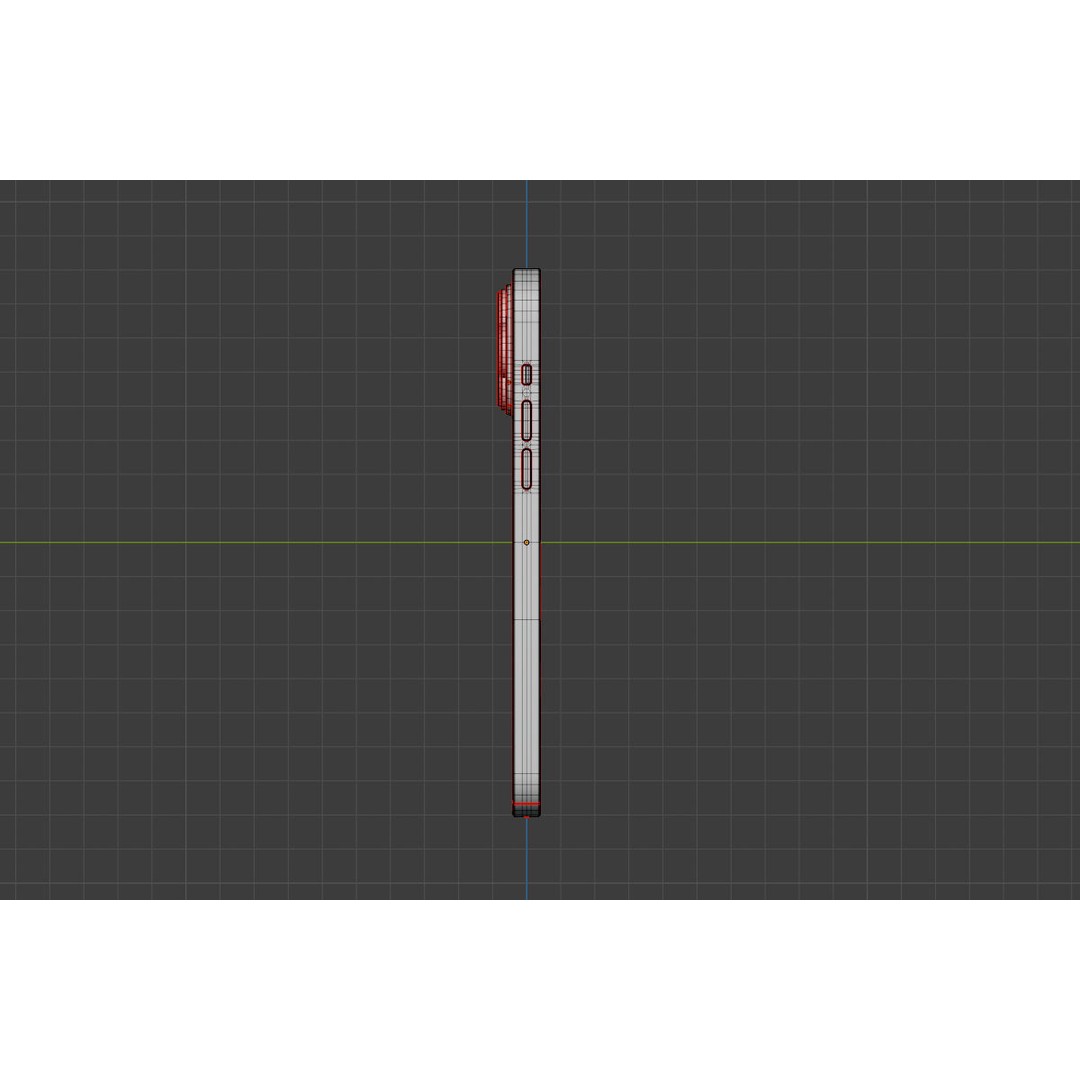 iPhone 14 Pro Max 3D Model – Low Poly Game Asset, FBX - View 14