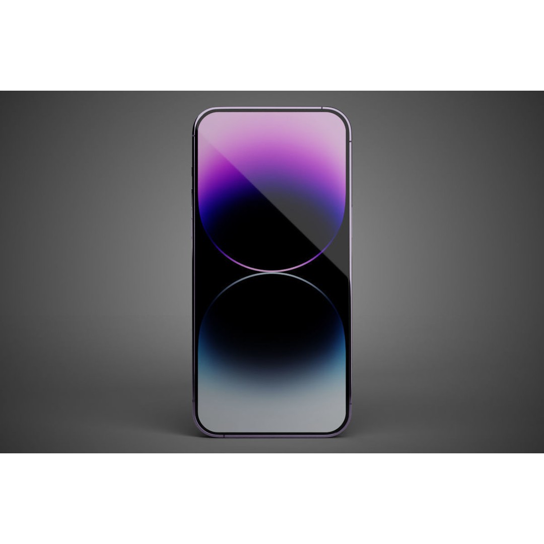 iPhone 14 Pro Max 3D Model – Low Poly Game Asset, FBX - View 6