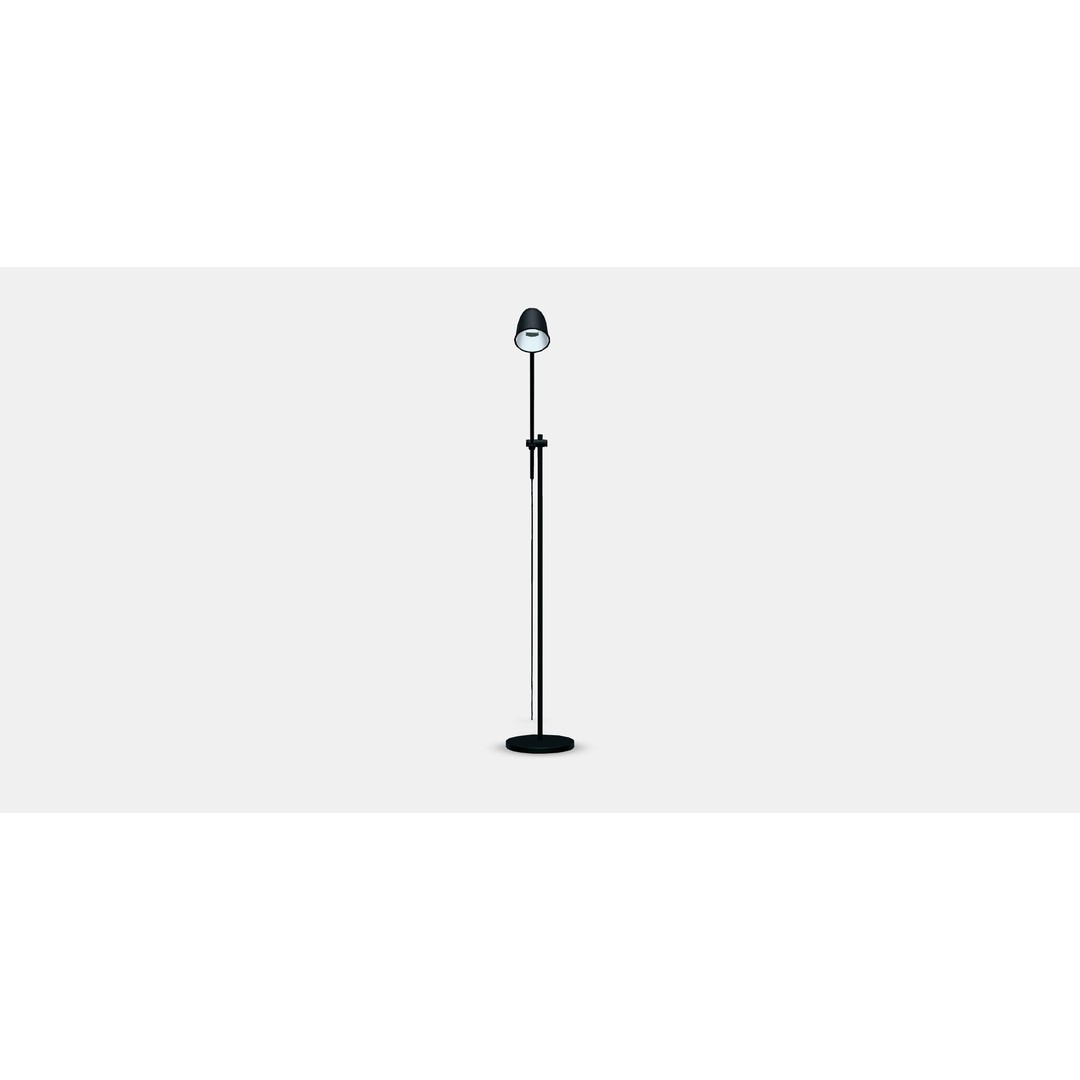 SKURUP Floor-standing Reading Lamp 3D Model – Low Poly PBR Asset, FBX - View 11