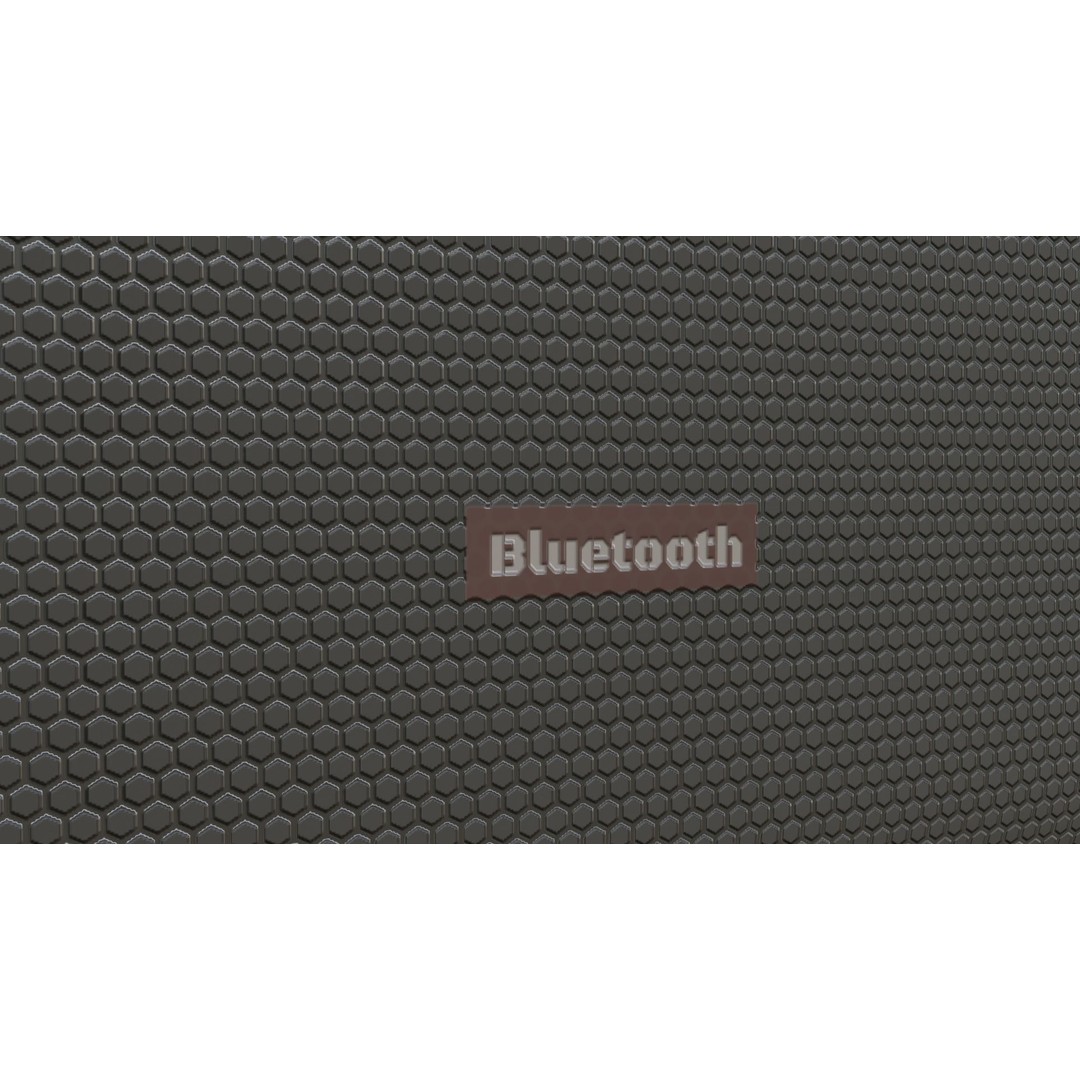 Bluetooth Speaker 3D Model – Low Poly Portable Audio Asset, FBX - View 7