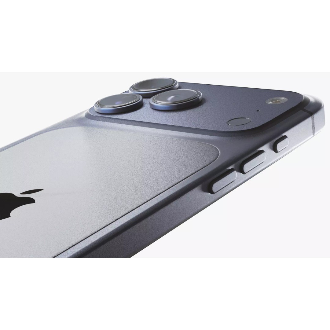 iPhone 17 Pro Max 3D Model – Low Poly Detailed Design, Blender, FBX - View 12