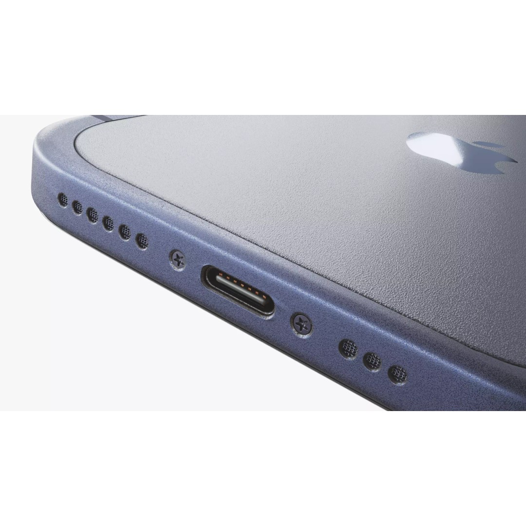 iPhone 17 Pro Max 3D Model – Low Poly Detailed Design, Blender, FBX - View 17