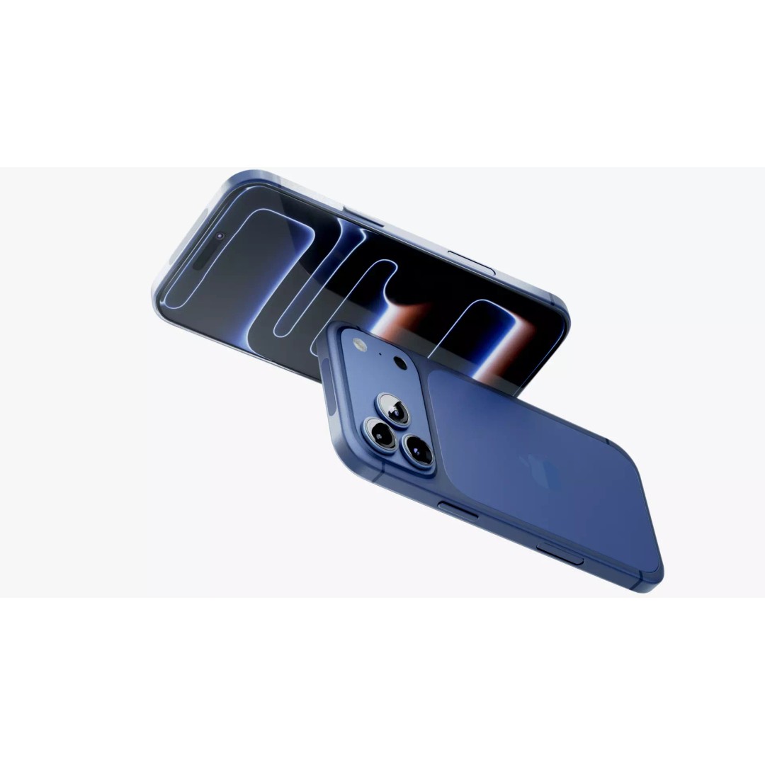 iPhone 17 Pro Max 3D Model – Low Poly Detailed Design, Blender, FBX - View 3