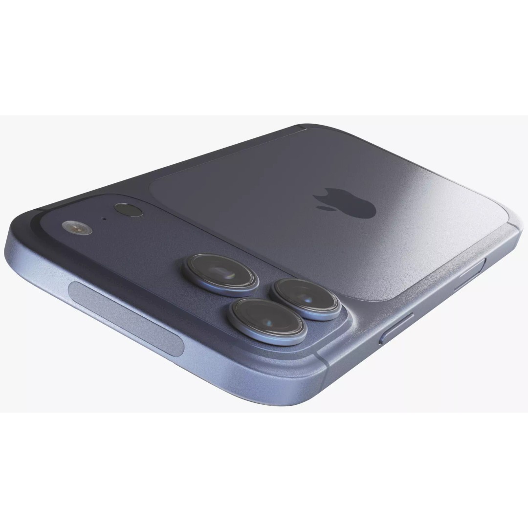 iPhone 17 Pro Max 3D Model – Low Poly Detailed Design, Blender, FBX - View 6