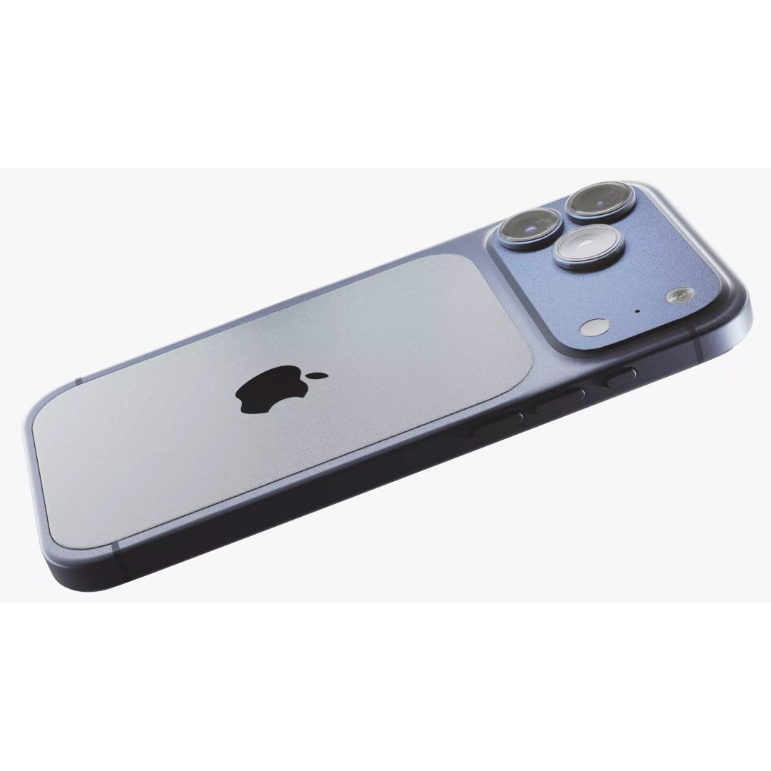 iPhone 17 Pro Max 3D Model – Low Poly Detailed Design, Blender, FBX - View 7