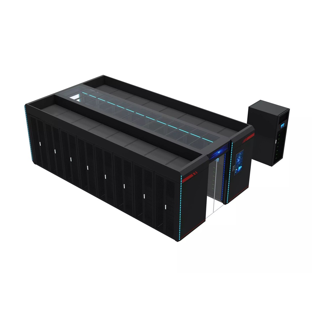 Server 3D Model – High Poly Rack-Mounted Cooling System, FBX & OBJ - View 4