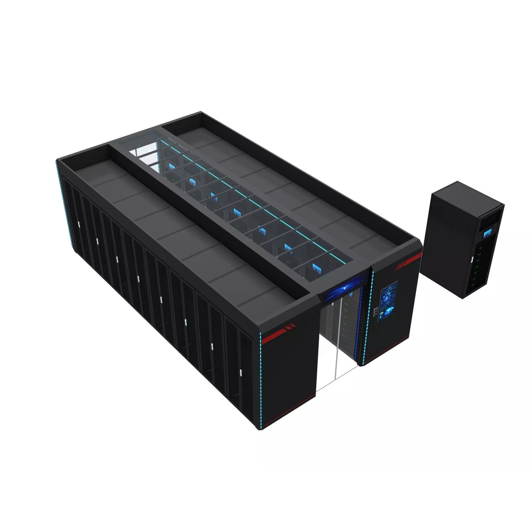 Server 3D Model – High Poly Rack-Mounted Cooling System, FBX & OBJ - View 6