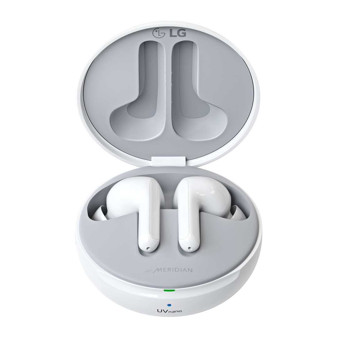FN7 Earbuds 3D Model – Realistic Wireless Headphones, PBR, FBX - View 3