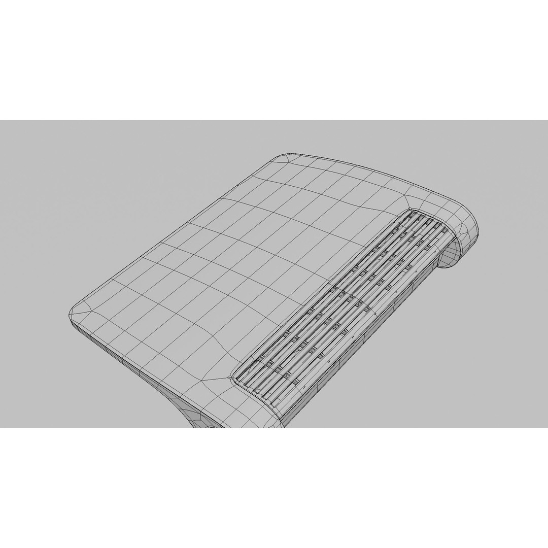 Fritz!Box 4050 Modem 3D Model – Low Poly PBR Game Asset, FBX - View 16
