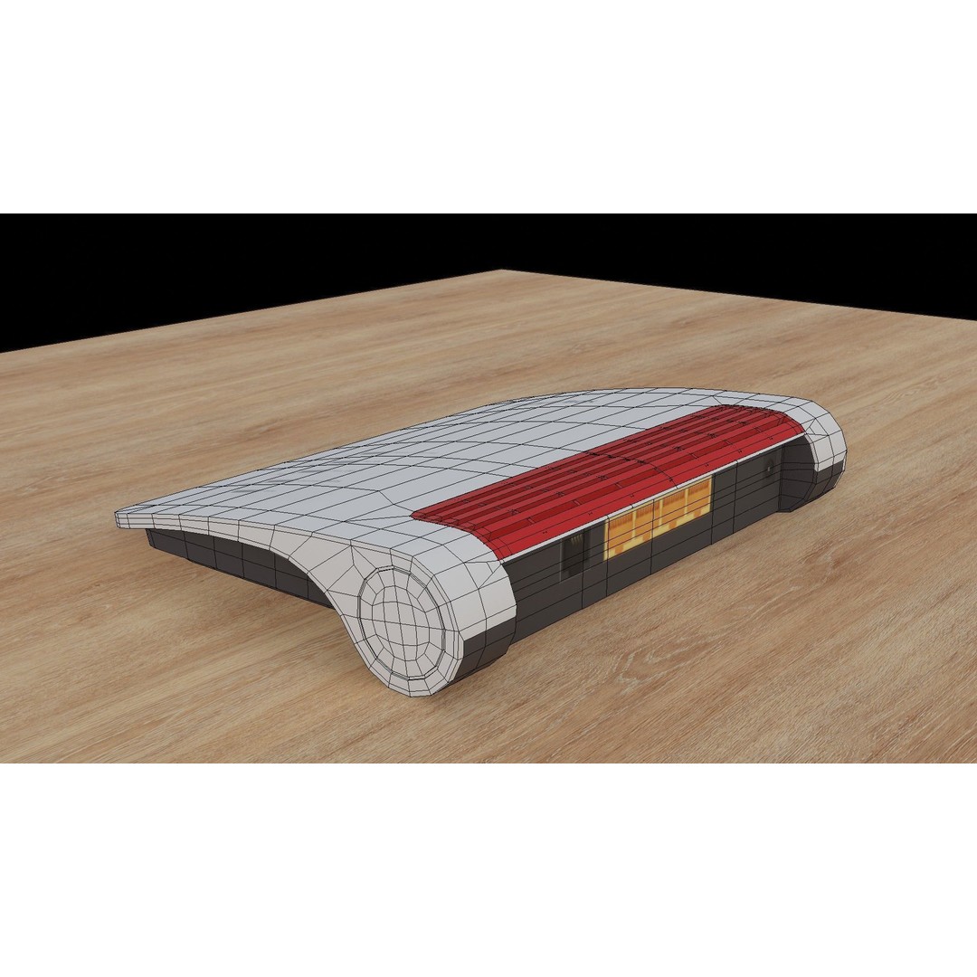 Fritz!Box 4050 Modem 3D Model – Low Poly PBR Game Asset, FBX - View 23