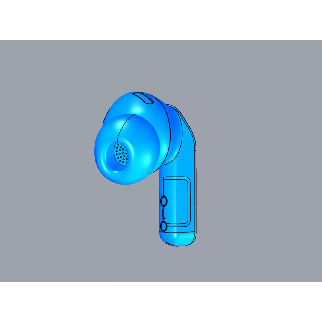 SAMSUNG Galaxy Buds4 Pro 3D Model – High Poly Audio Asset, FBX, OBJ