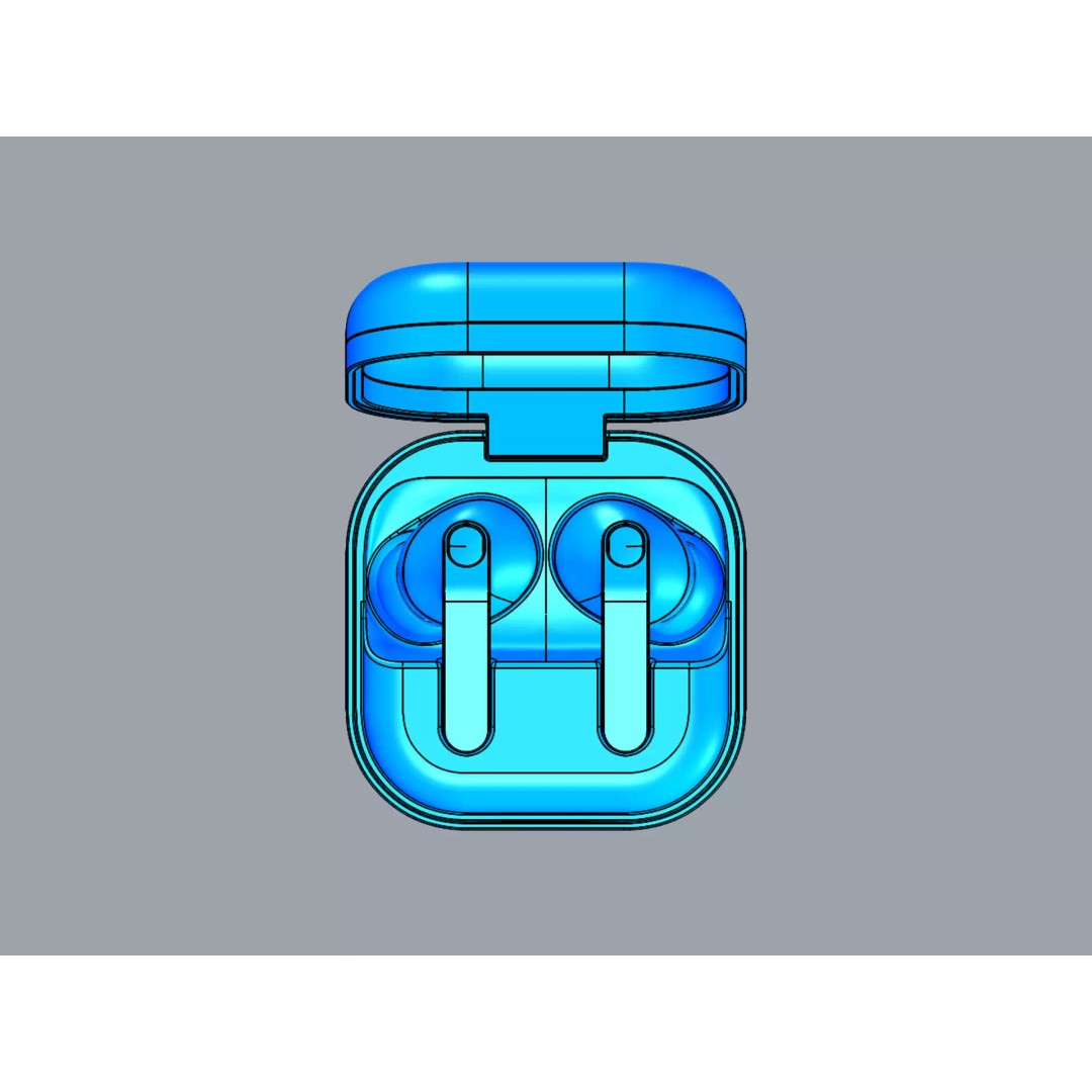 SAMSUNG Galaxy Buds4 Pro 3D Model – High Poly Audio Asset, FBX, OBJ - View 33