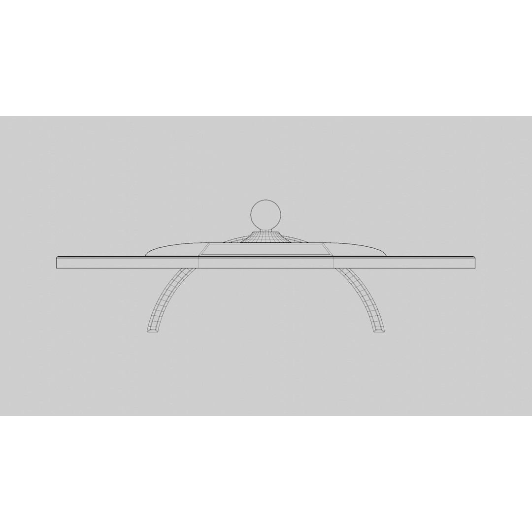Computer Monitor 3D Model – Low Poly PBR Asset, FBX, OBJ, Blender - View 14
