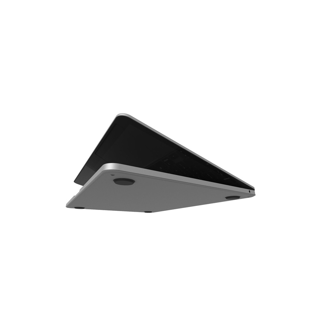 2021 MacBook Pro 3D Model – Low Poly Game Asset, FBX, PBR Textures - View 10