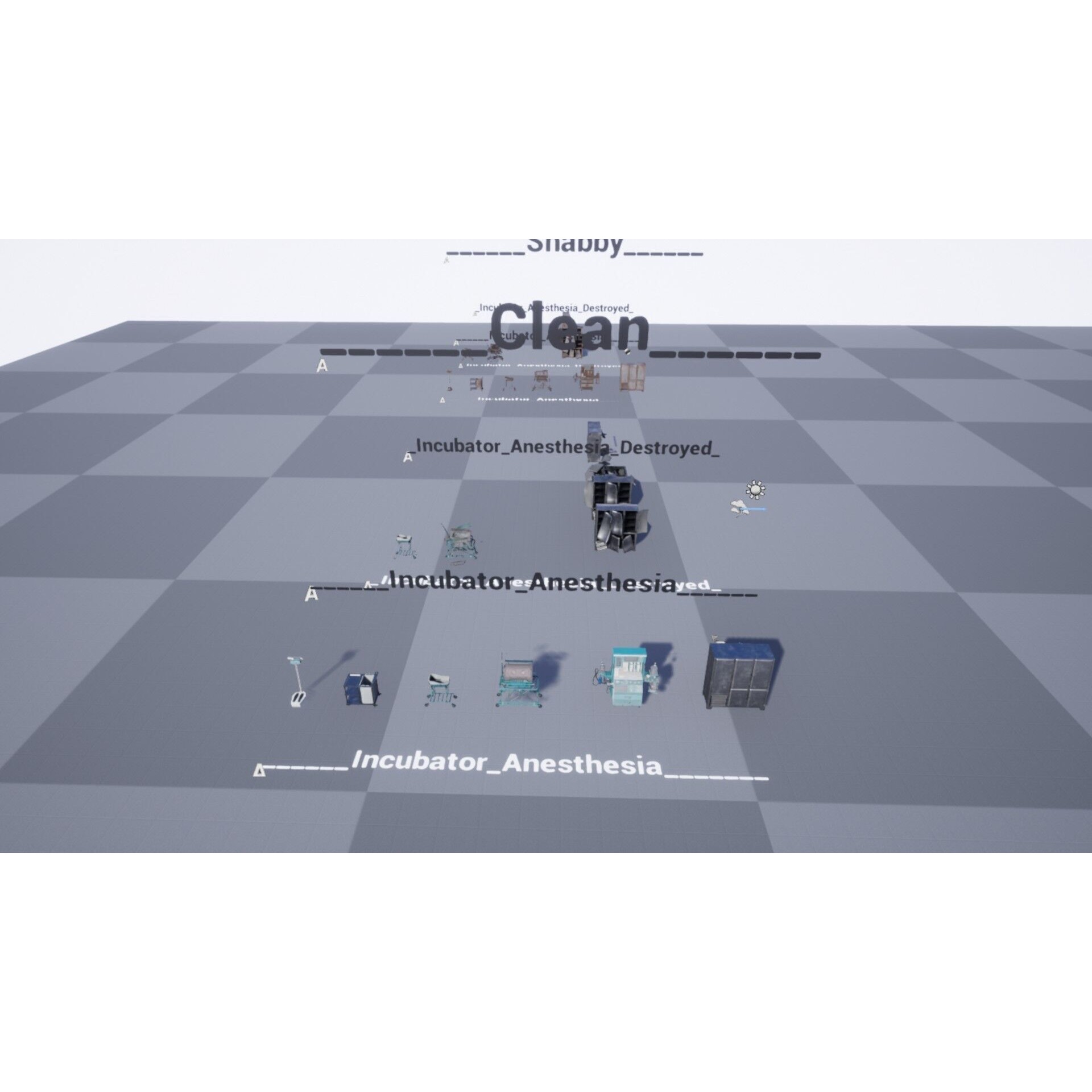 Incubator Anesthesia Pack - Low-Poly Game-Ready 3D Model - View 10