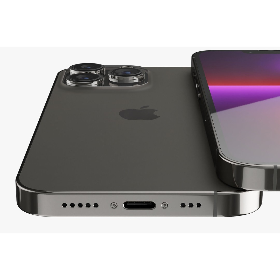 Apple iPhone 13 3D Model – Realistic Game-Ready Asset, FBX, OBJ - View 23