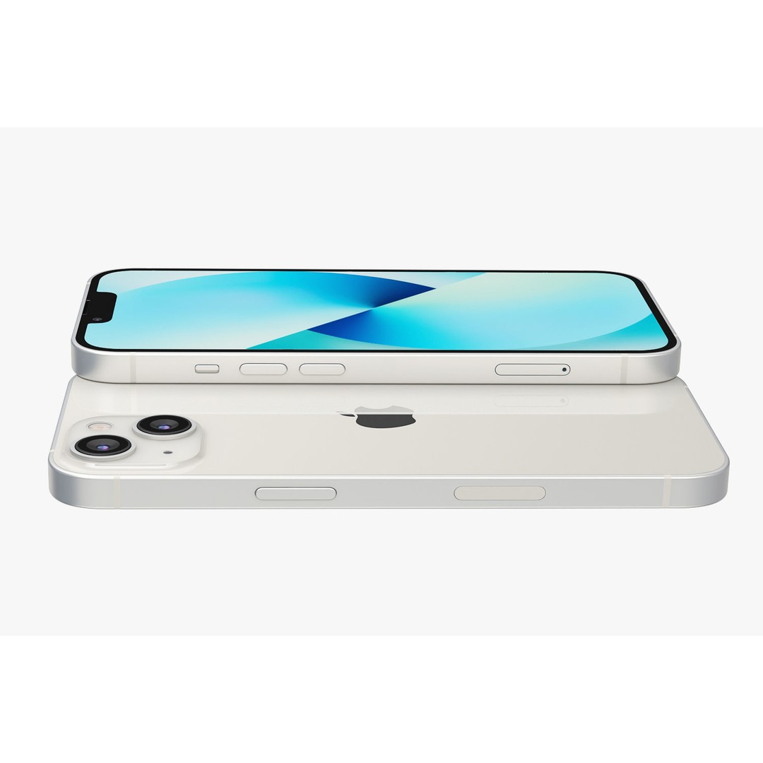 Apple iPhone 13 3D Model – Realistic Game-Ready Asset, FBX, OBJ - View 30