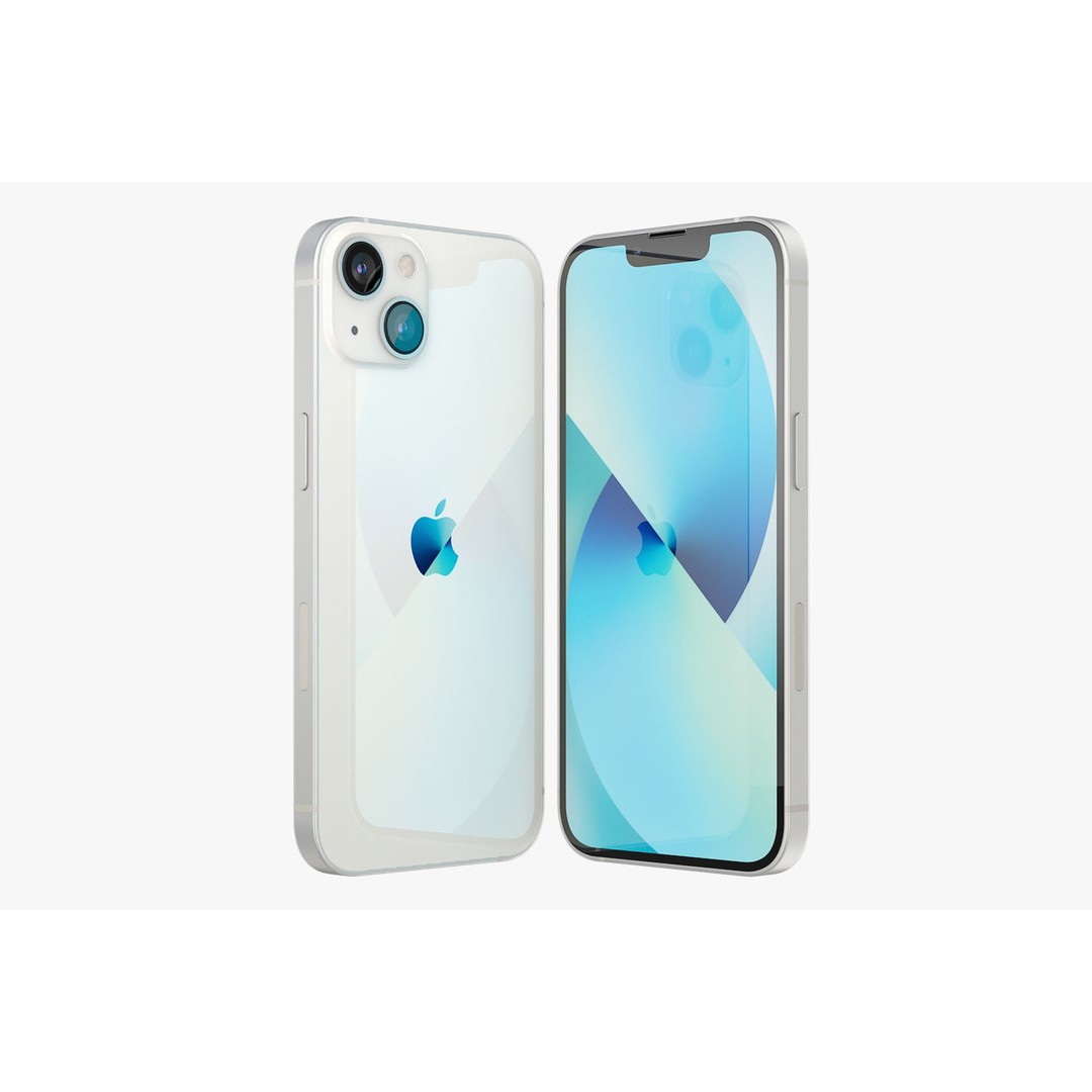 Apple iPhone 13 3D Model – Realistic Game-Ready Asset, FBX, OBJ - View 40
