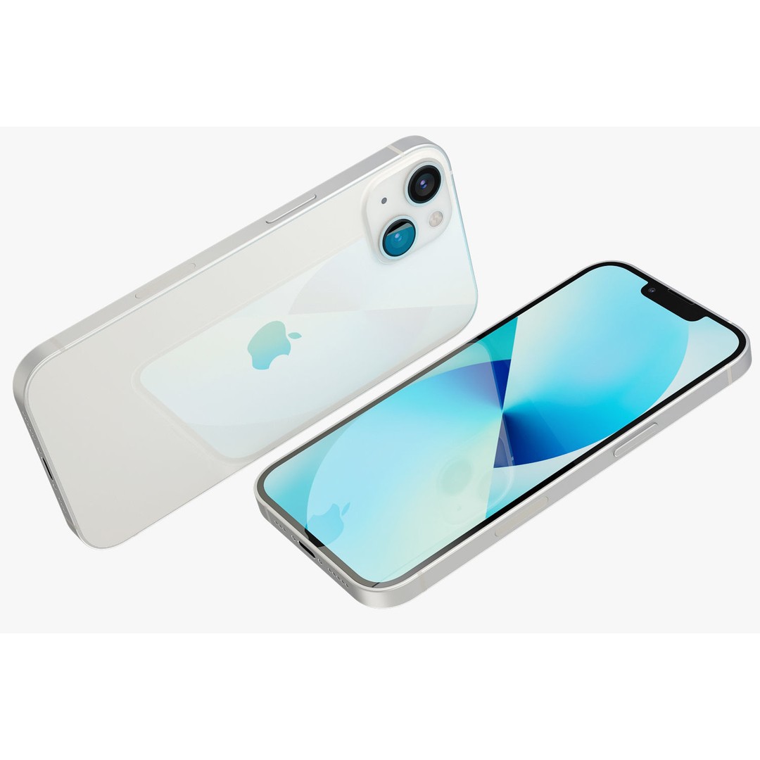 Apple iPhone 13 3D Model – Realistic Game-Ready Asset, FBX, OBJ - View 41