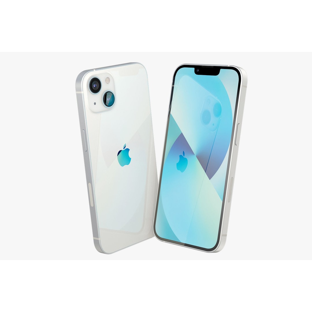 Apple iPhone 13 3D Model – Realistic Game-Ready Asset, FBX, OBJ - View 42