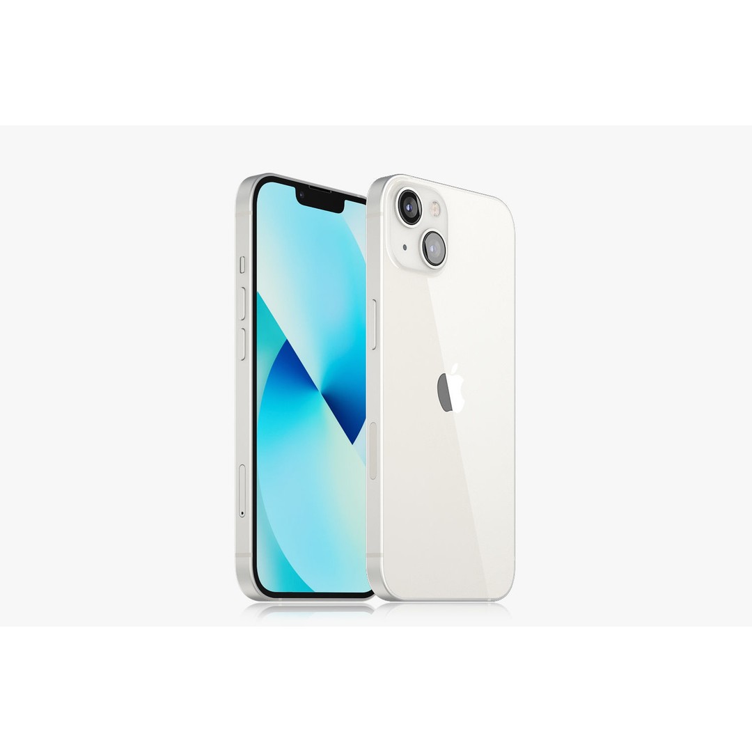 Apple iPhone 13 3D Model – Realistic Game-Ready Asset, FBX, OBJ - View 43