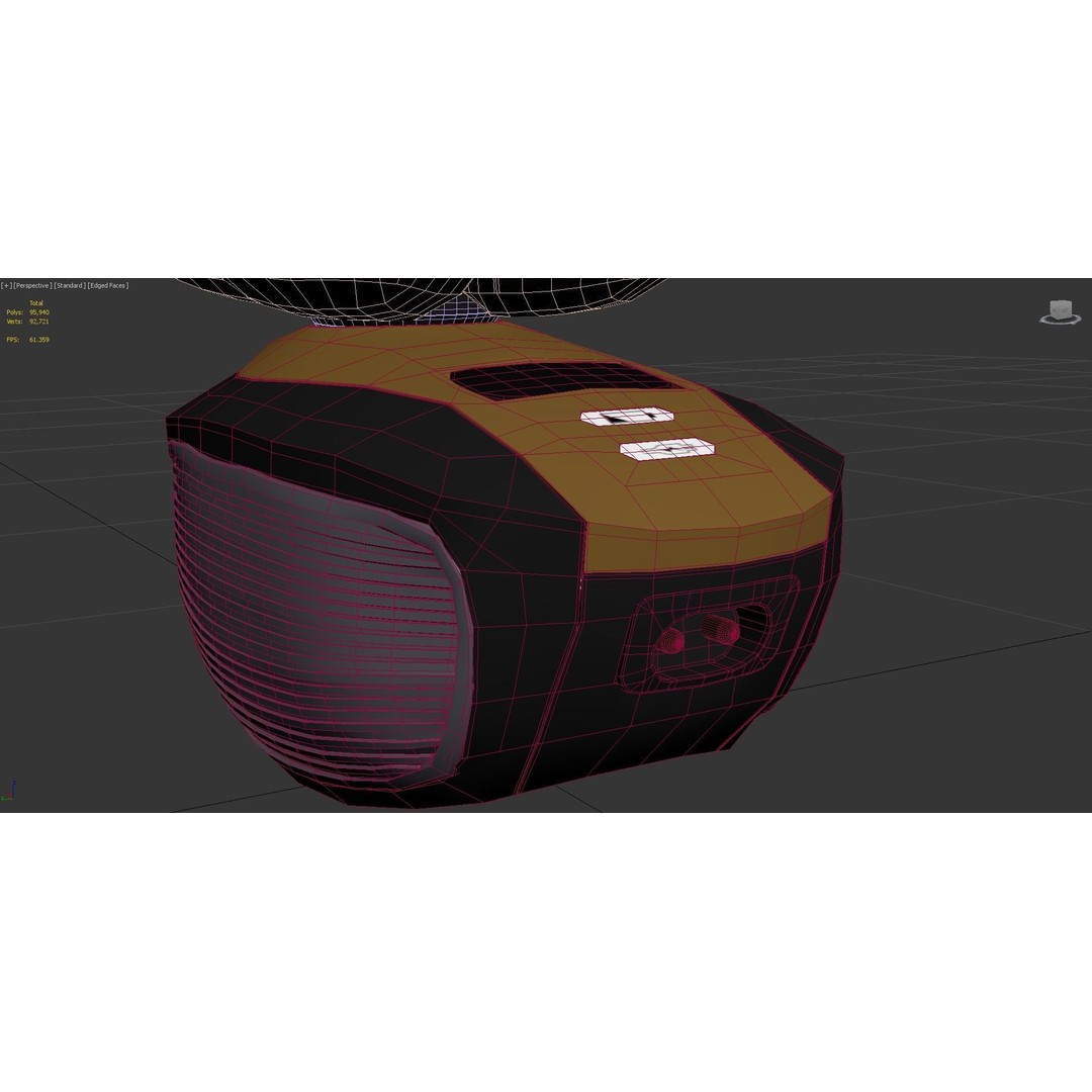 Electric Shaver 3D Model – High Poly Detailed Asset, FBX, OBJ - View 11
