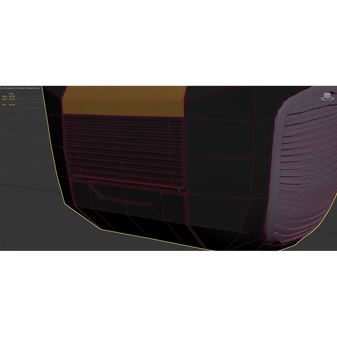 Electric Shaver 3D Model – High Poly Detailed Asset, FBX, OBJ - View 12